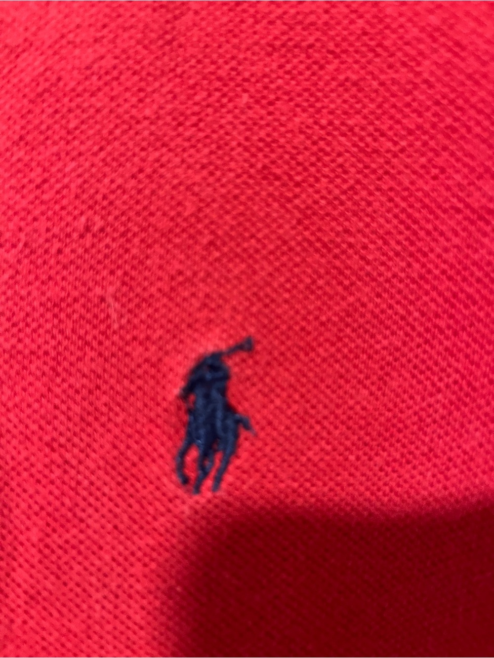 Vintage Polo Ralph Lauren Long Sleeve Polo Shirt – Red – XL 🐎 - Picture 3 of 9